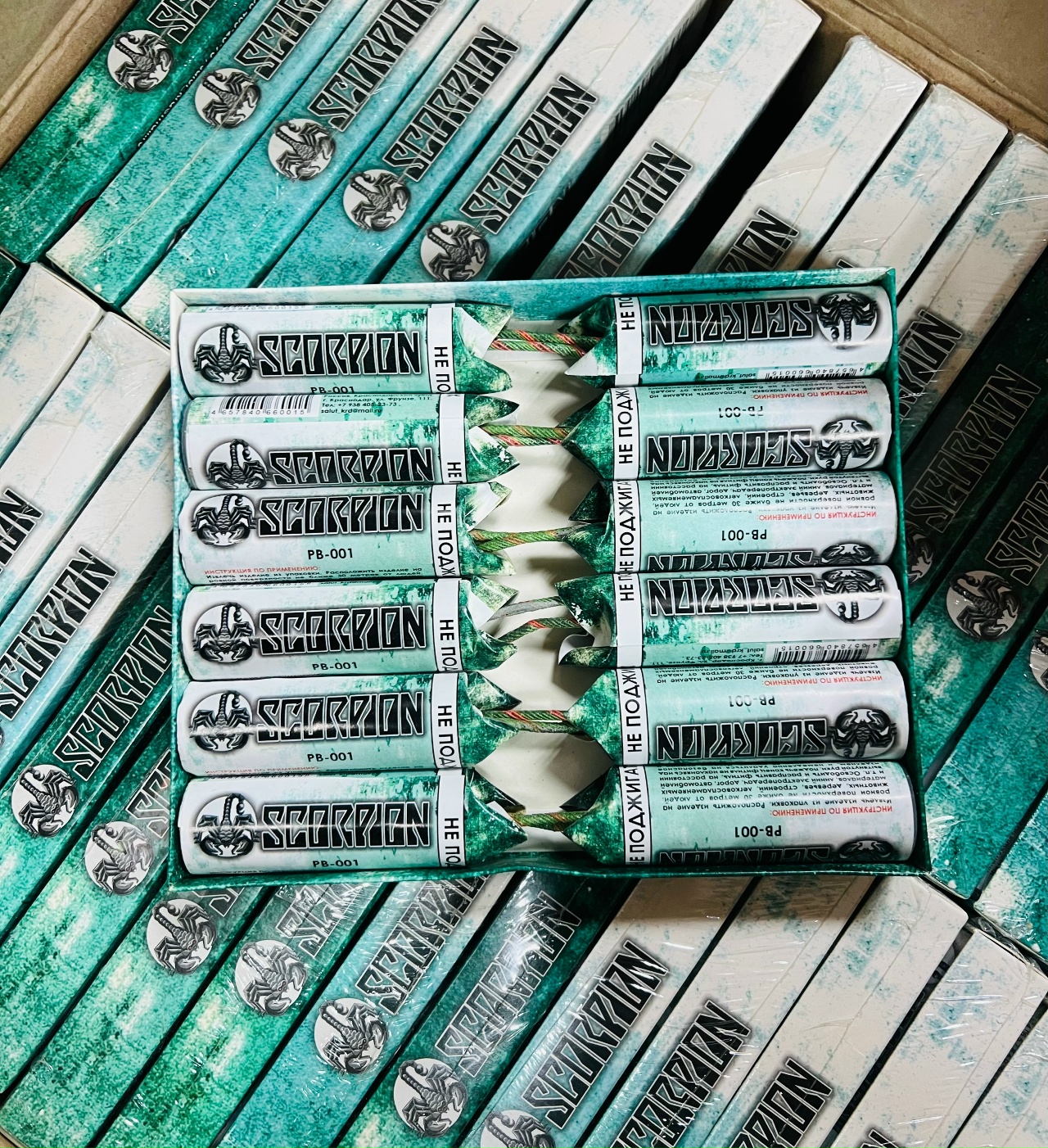 Петарды Скорпион 6гр